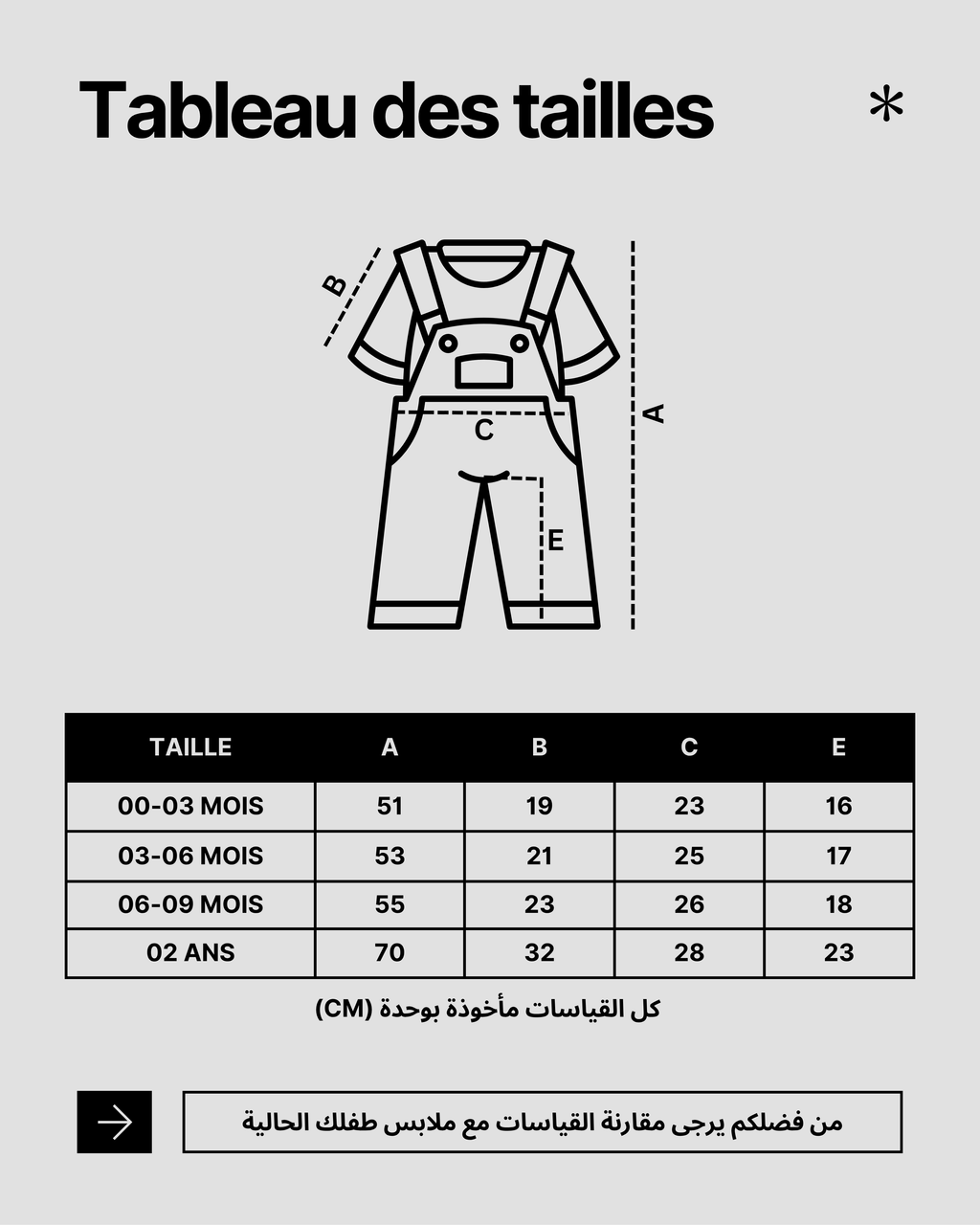 Salopette Disney Mickey Mouse